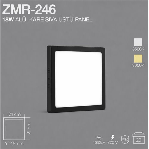 ZMR-18-WATT-ALUMINYUM-KARE-SIYAH-KASA-SIVA-USTU-LED-ARMATUR2_7280.jpg
